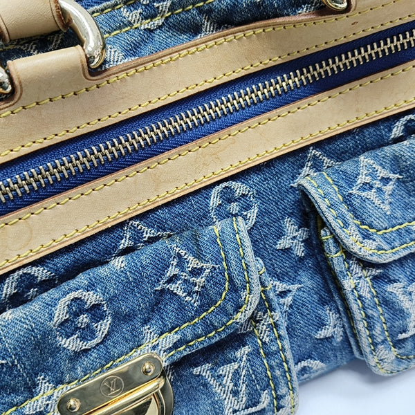 NEO SPEEDY Monogram Denim Blue