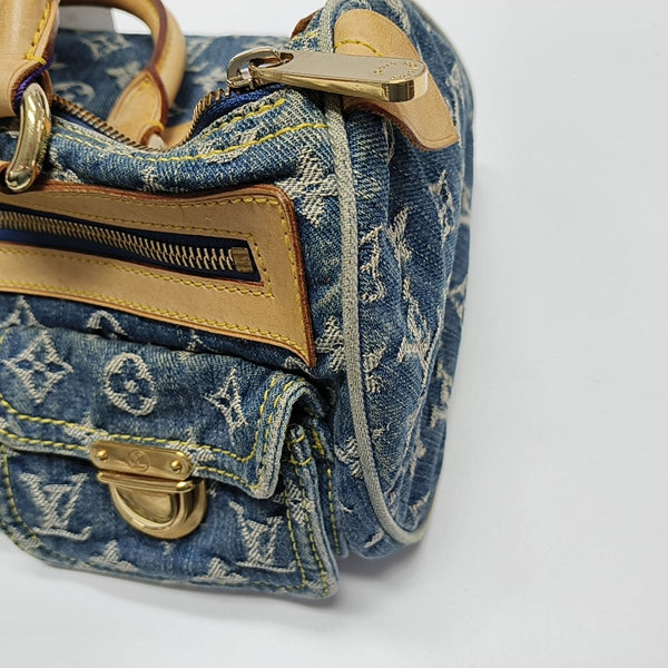 NEO SPEEDY Monogram Denim Blue