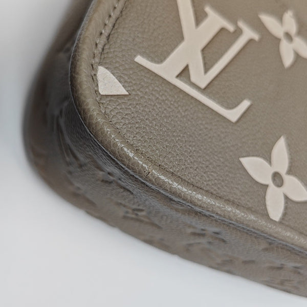 DIANE Monogram Calfskin Gray