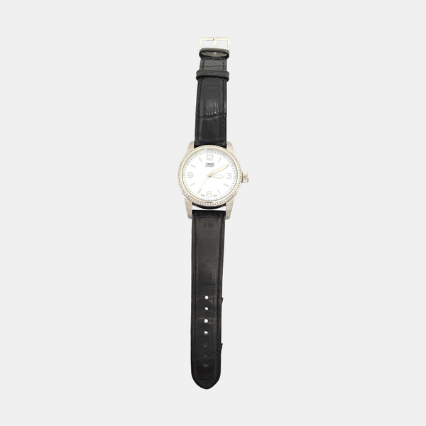 38mm White Automatic Watch