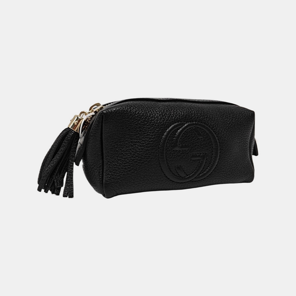 Authenticated pre-owned Soho Leather Black - Clutch at Looply