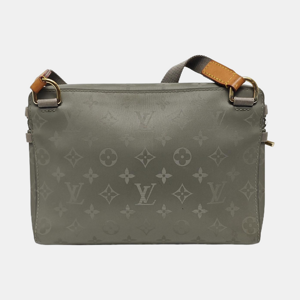 Monogram Special Material Shoulder Bag Gray