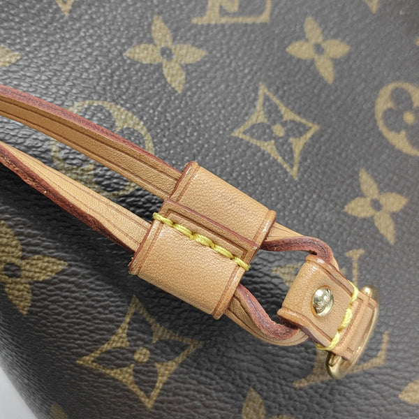 NEVERFULL GM Monogram Coated Canvas Brown