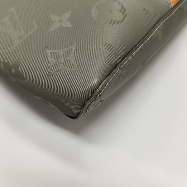 Monogram Special Material Shoulder Bag Gray