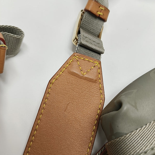 Monogram Special Material Shoulder Bag Gray