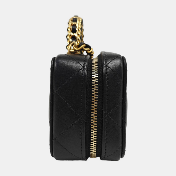 Quilted Lambskin Black