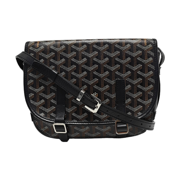 Belvedere Coated Canvas Black