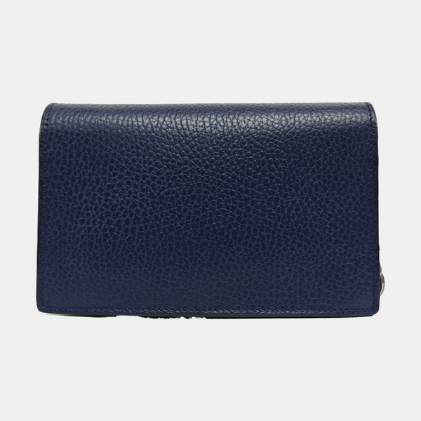 Authenticated pre-owned Dionysus Super Mini Calfskin Blue - Shoulder Bag at Looply