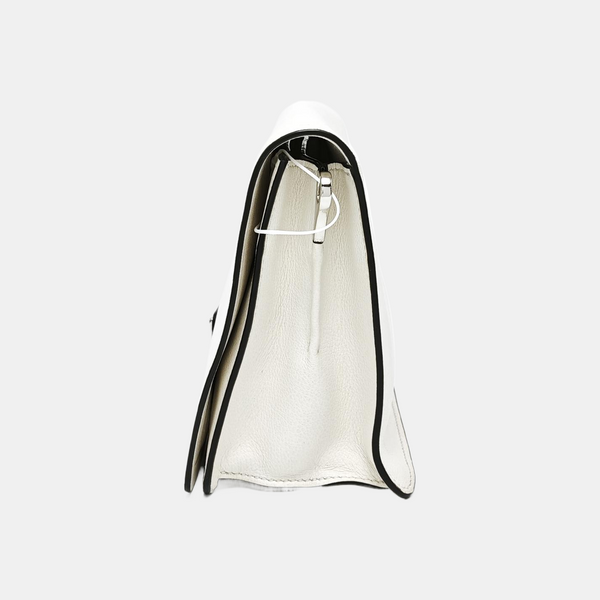 Calfskin Shoulder Bag White