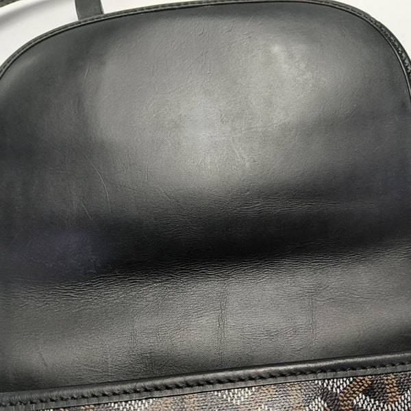 Belvedere Coated Canvas Black