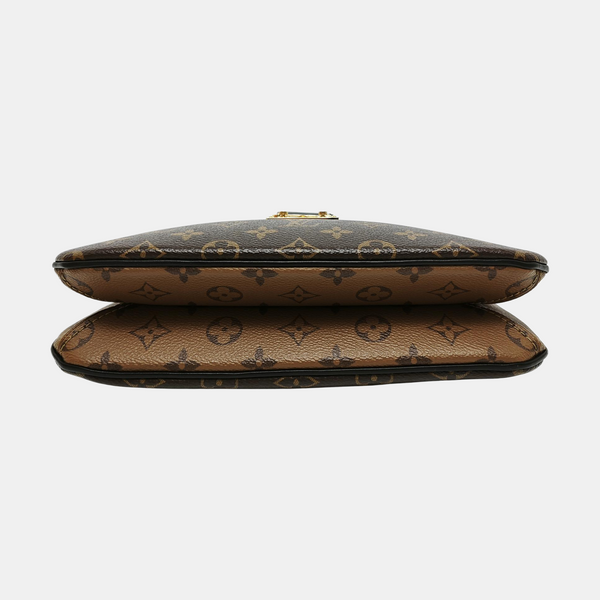 FLOWER PM Monogram Coated Canvas Brown