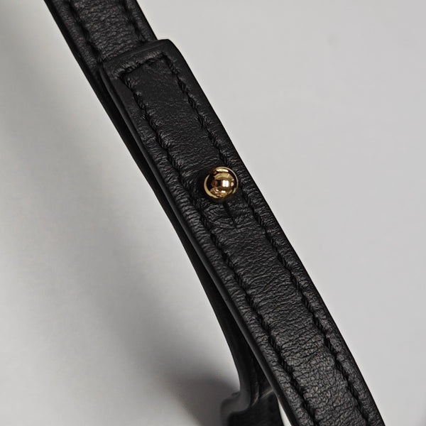 Authenticated pre-owned Puzzle Fold Mini Calfskin Black - Shoulder Bag at Looply