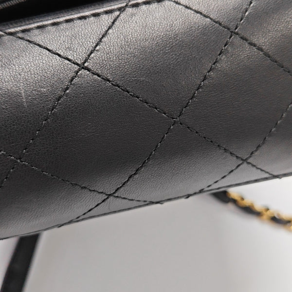 Quilted Lambskin Blue