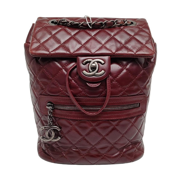 Quilted Calfskin Red