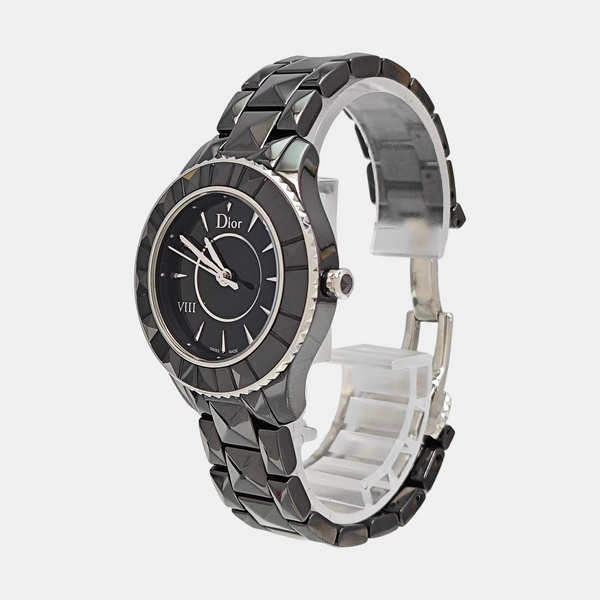 Dior Vill 33mm Black Quartz Watch