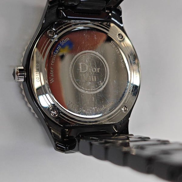 Dior Vill 33mm Black Quartz Watch