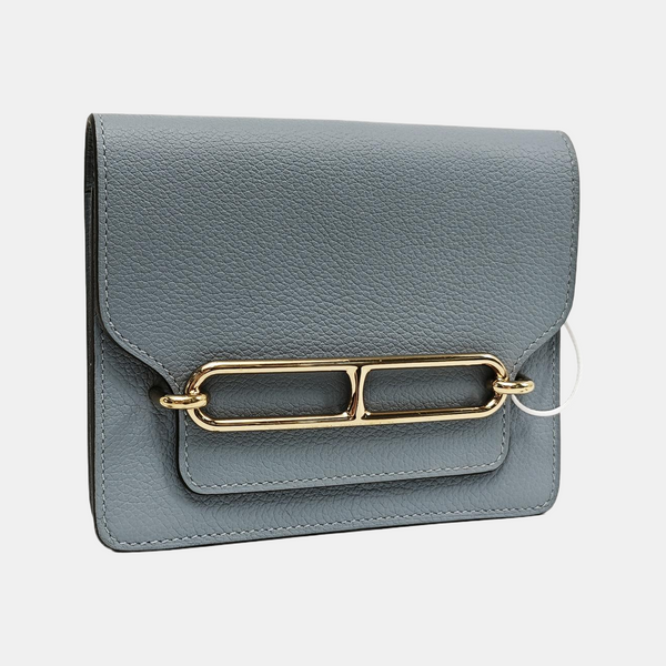 Authenticated pre-owned Roulis Evercolor Blue Wallet - Wallet at Looply