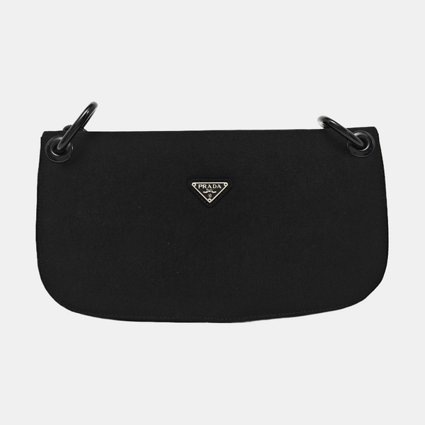 Canvas Shoulder Bag Black