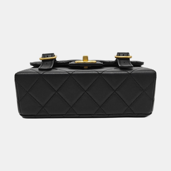 Quilted Calfskin Black