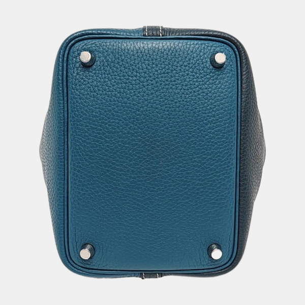 Authenticated pre-owned Picotin Lock 18 Clemence Multicolor - Top Handle Bag at Looply