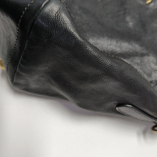 Calfskin Tote Bag Black