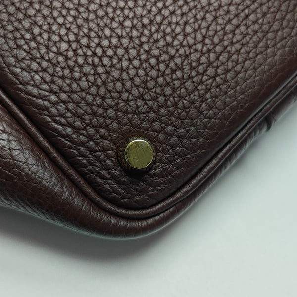 Authenticated pre-owned Picotin Lock Clemence Red - Top Handle Bag at Looply