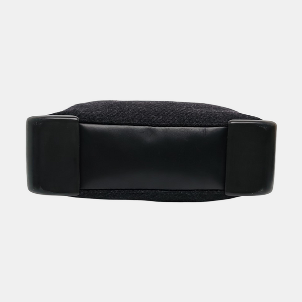 Wool Tote Bag Black