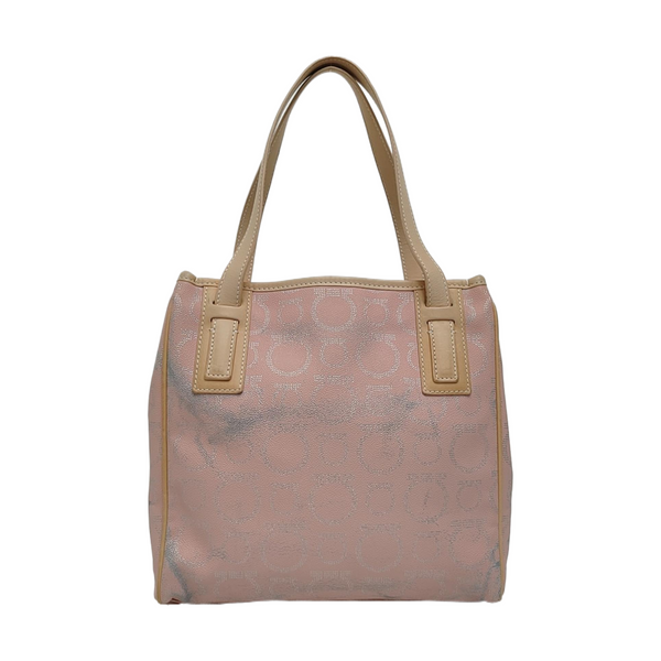 Gancini Coated Canvas Pink