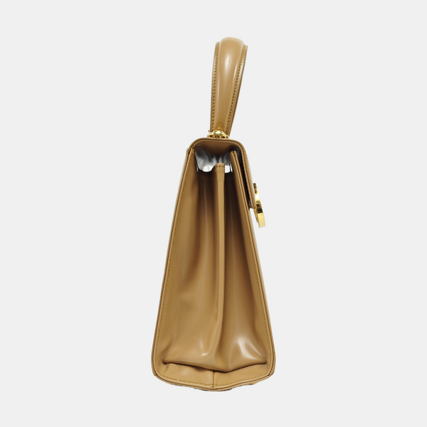 Kelly Calfskin Beige