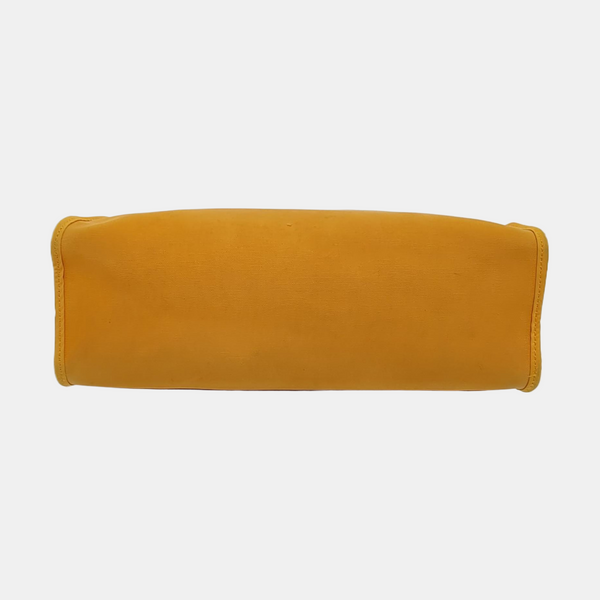 Authenticated pre-owned Herbag 31 Canvas Yellow - Shoulder Bag at Looply