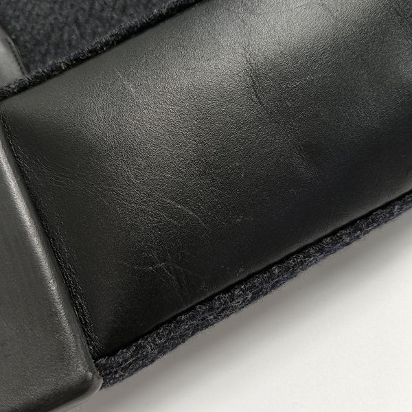 Wool Tote Bag Black