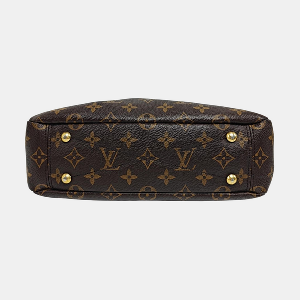 Authenticated pre-owned Pallas BB Monogram Coated Canvas Brown - Shoulder Bag at Looply