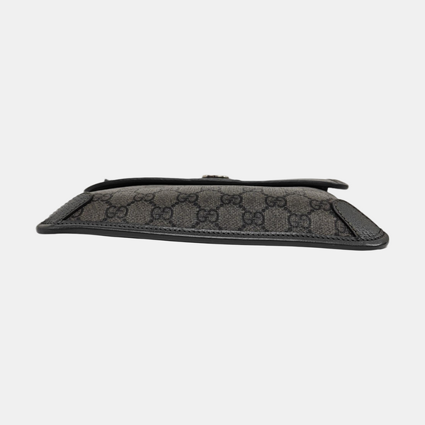 Authenticated pre-owned Ophidia Small Monogram Canvas Gray - Belt Bag at Looply