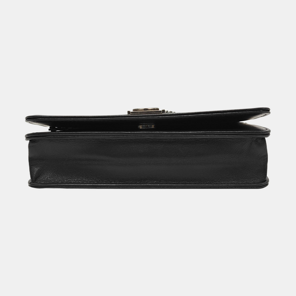 Authenticated pre-owned Boy Chanel WOC Quilted Calfskin Black - Shoulder Bag at Looply