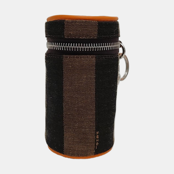 Bolso de lona marrón