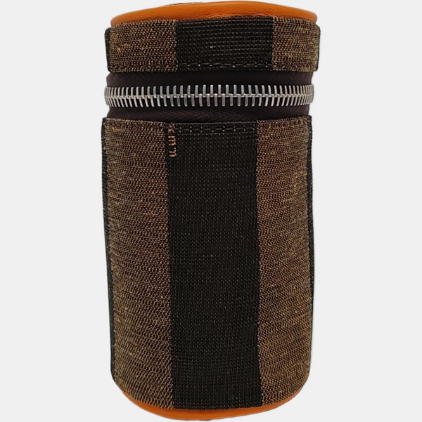 Bolso de lona marrón
