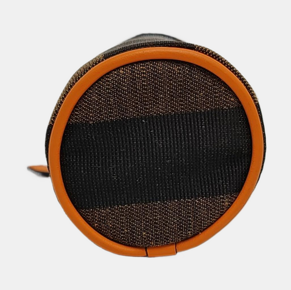 Bolso de lona marrón