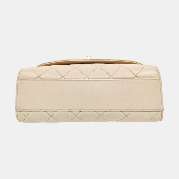 Quilted Lambskin Beige