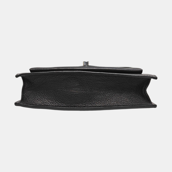 Authenticated pre-owned Lockme Calfskin Black - Shoulder Bag at Looply