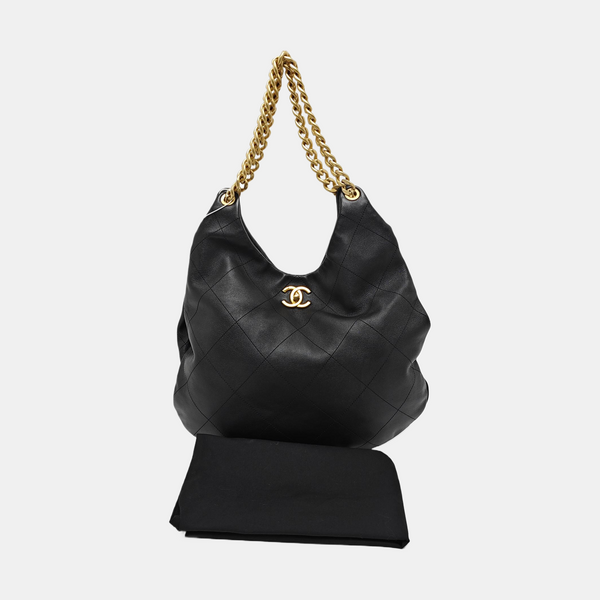 Quilted Calfskin Black