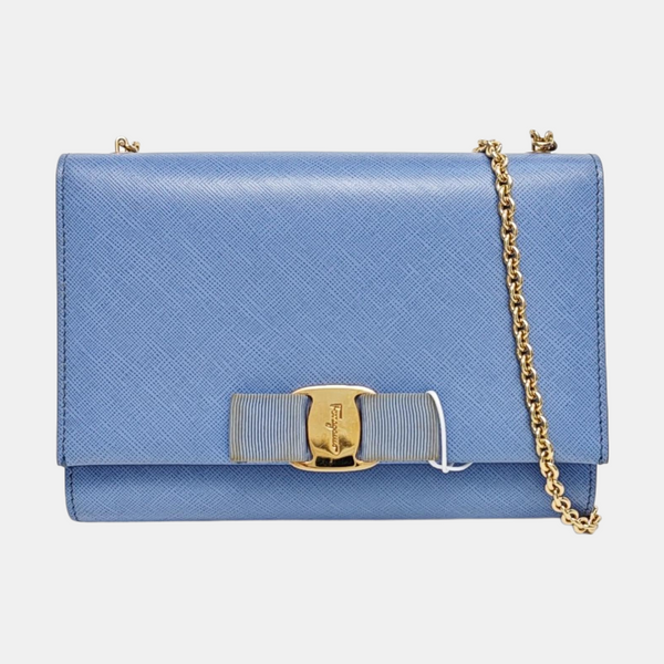 Ginny Calfskin Blue