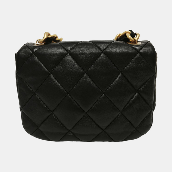 Quilted Lambskin Black