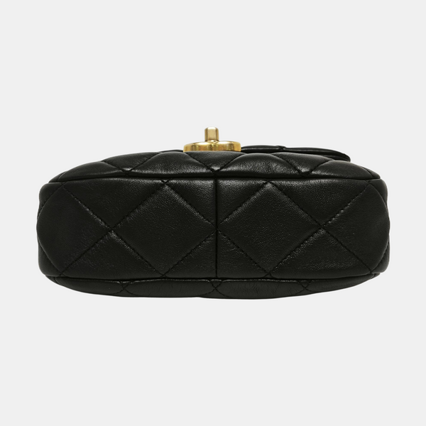 Quilted Lambskin Black