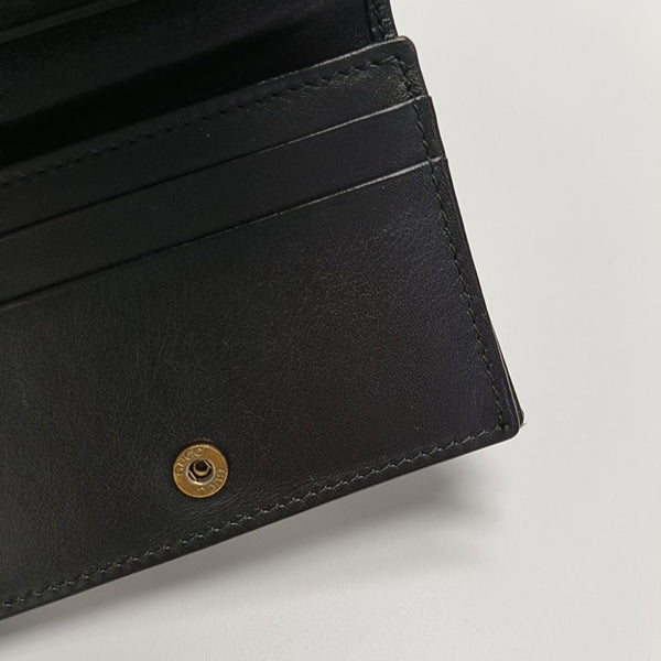 Authenticated pre-owned GG Marmont Calfskin Black Card Holder - Card Holder at Looply
