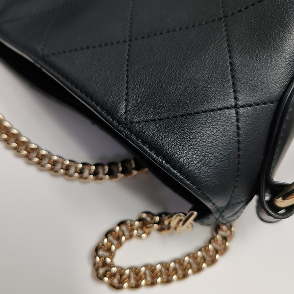 Quilted Calfskin Black