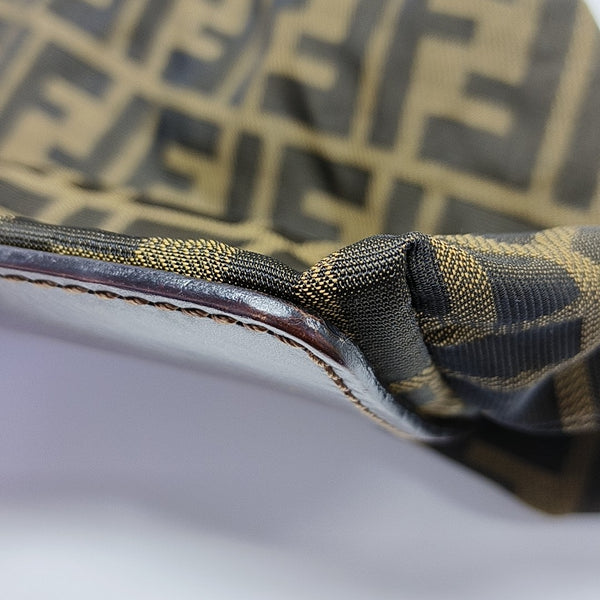 Bolso de tela tote marrón