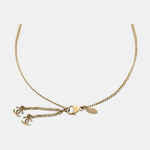 Authenticated pre-owned Gold-tone Metal Necklace - Necklace at Looply