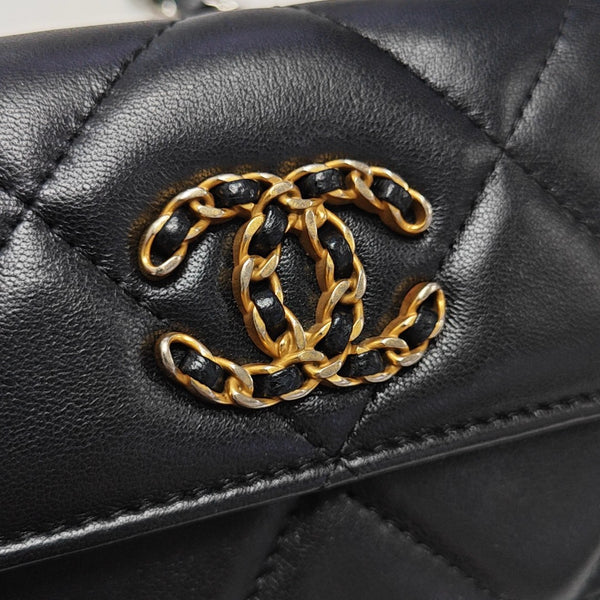 Quilted Lambskin Black