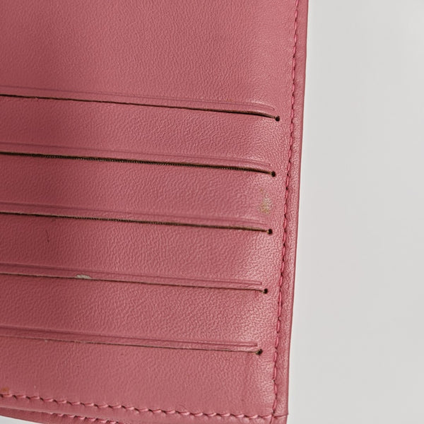 Lambskin Wallet Pink