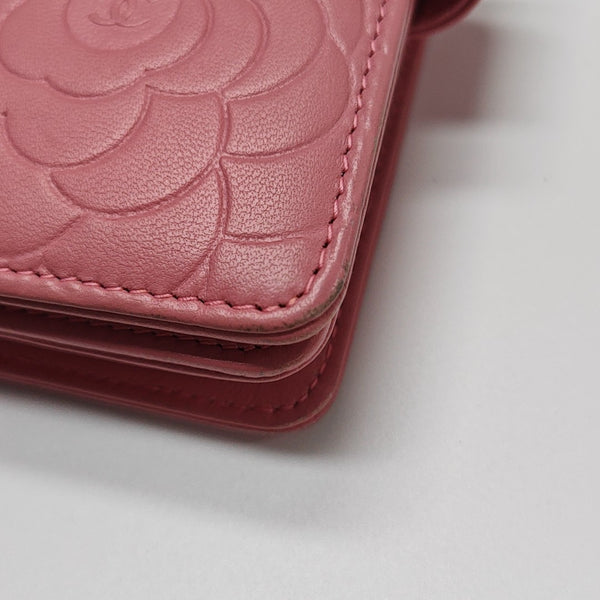 Lambskin Wallet Pink
